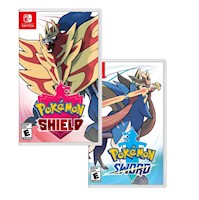 Pokemon Shield + Pokemon Sword Nintendo Switch